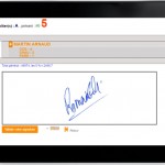 Emargement sur tablette